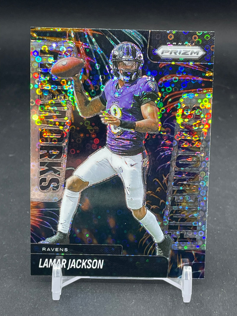 2025 PANINI PRIZM - DISCO PRIZM - FIREWORKS - L. JACKSON -