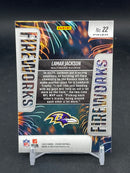 2025 PANINI PRIZM - DISCO PRIZM - FIREWORKS - L. JACKSON -