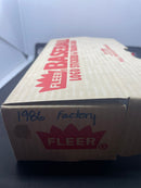 1986 FLEER BASEBALL - COMPLETE SET WITH LOGO STICKERS - 660 CARDS