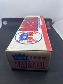 1990 FLEER BASEBALL FACTORY SET - 672 CARDS & 45 STICKERS