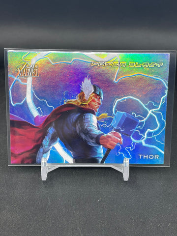 2024 UPPER DECK MARVEL FLAIR - POWER BLAST - THOR - #PB32