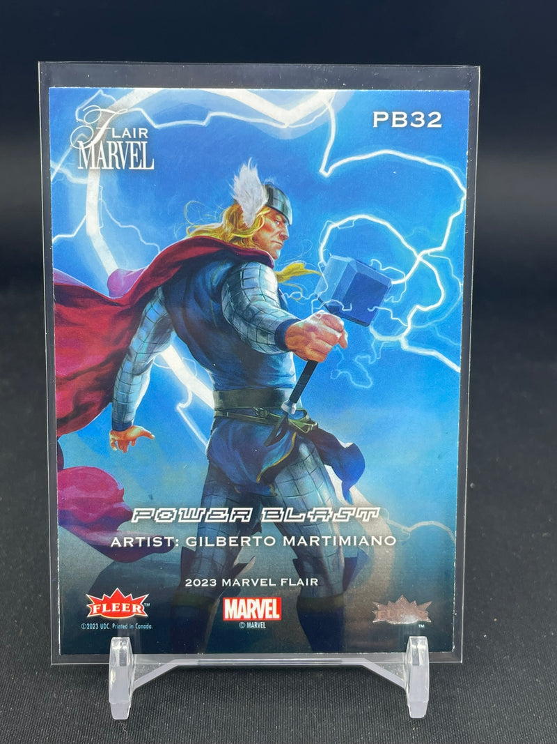 2024 UPPER DECK MARVEL FLAIR - POWER BLAST - THOR -
