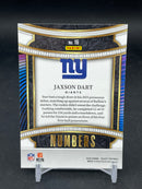 2025 PANINI SELECT - NUMBERS - J. DART -