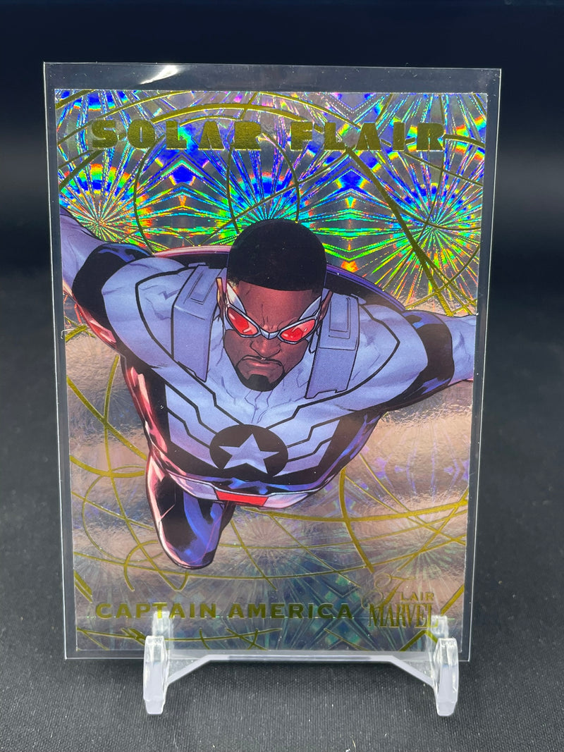 2023 UPPER DECK MARVEL FLAIR - SOLAR FLAIR - C. AMERICA -