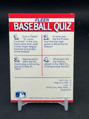 1990 FLEER ACTION SERIES STICKER CARD