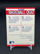 1990 FLEER ACTION SERIES STICKER CARD