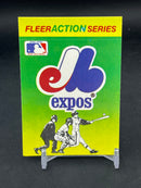 1990 FLEER ACTION SERIES STICKER CARD