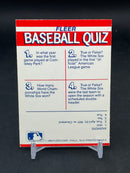1990 FLEER ACTION SERIES STICKER CARD