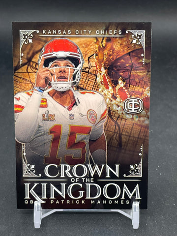 2025 PANINI ICON - CROWN OF THE KINGDOM - P. MAHOMES II - #CK-1