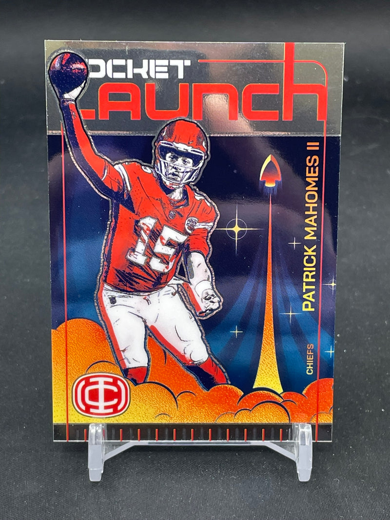 2025 PANINI AUTHENTICALLY MAHOMES - ROCKET LAUNCH - P. MAHOMES -
