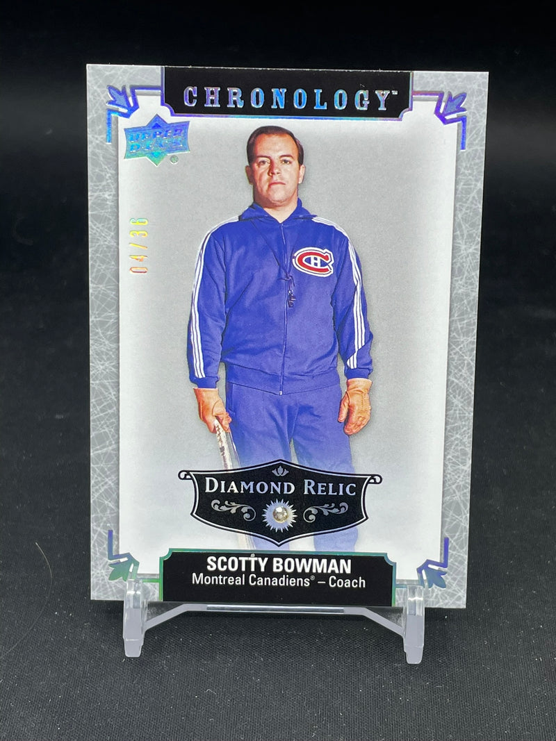 2018 UPPER DECK CHRONOLOGY - S. BOWMAN - #40 - #'D/36 - DIAMOND RELIC