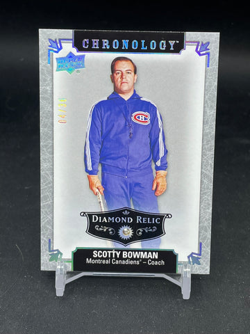 2018 UPPER DECK CHRONOLOGY - S. BOWMAN - #40 - #'D/36 - DIAMOND RELIC
