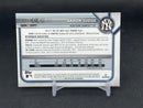 2022 TOPPS BOWMAN CHROME - BLACK/WHITE MINI DIAMOND REFRACTOR - A. JUDGE - #90 - #'D/199