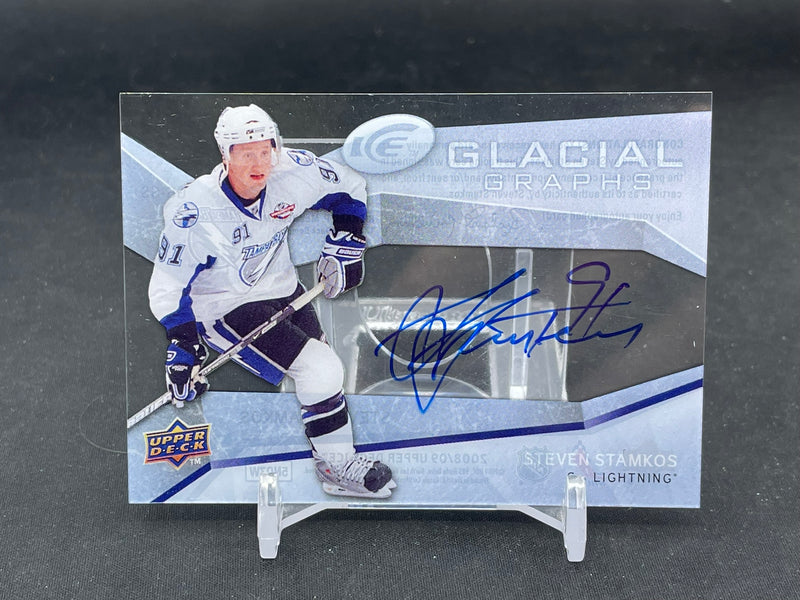 2008 UPPER DECK ICE - GLACIAL GRAPHS - S. STAMKOS -