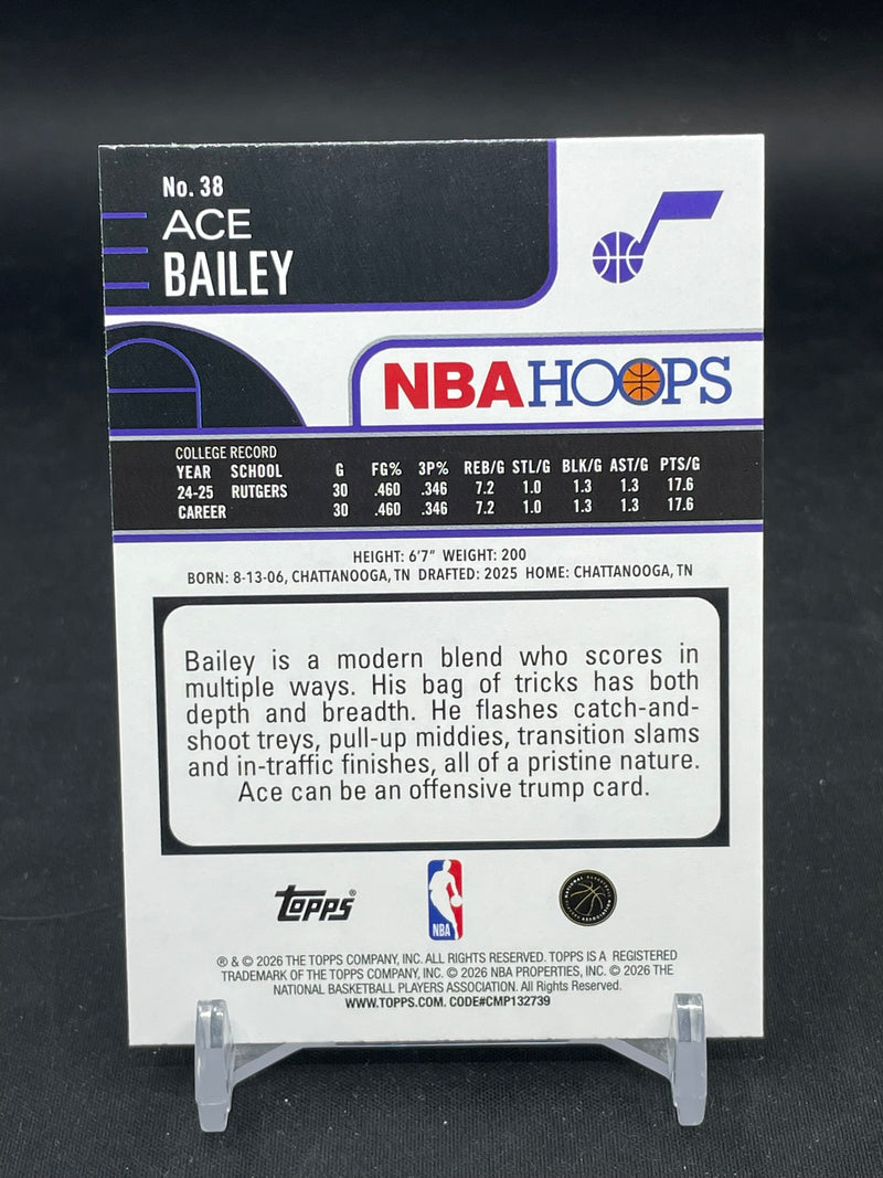 2025 TOPPS NBA HOOPS - ORANGE RAINBOW - A. BAILEY -