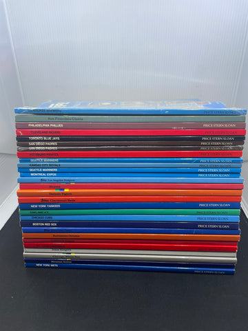 1980s SURF TOPPS BASEBALL BOOK LOT (28 BOOKS)