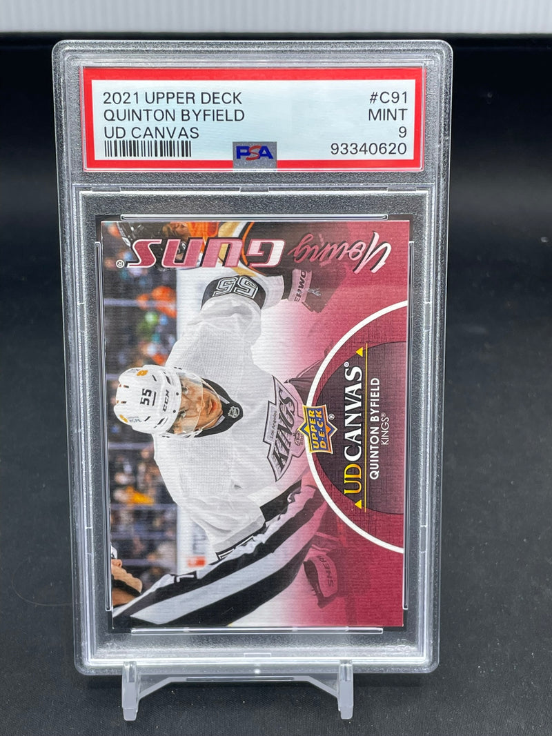2021 UPPER DECK SERIES ONE - UD CANVAS - YOUNG GUNS - Q. BYFIELD -
