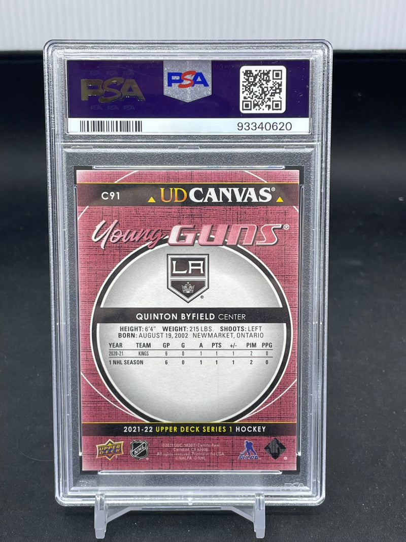 2021 UPPER DECK SERIES ONE - UD CANVAS - YOUNG GUNS - Q. BYFIELD -