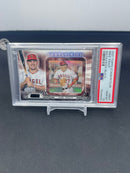 2021 TOPPS STADIUM CLUB - BLACK - INSTAVISION - M. TROUT - #IRMT - #'D/25 - PSA 10