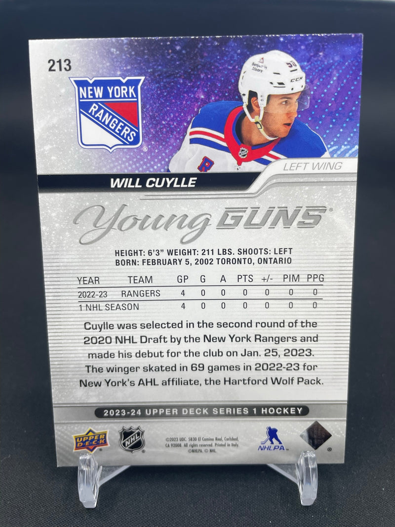 2023 UPPER DECK SERIES ONE - YOUNG GUNS - W. CUYLLE -