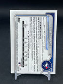 2024 TOPPS BOWMAN CHROME - GREEN LUNAR GLOW - 1ST BOWMAN - T. YESAVAGE -
