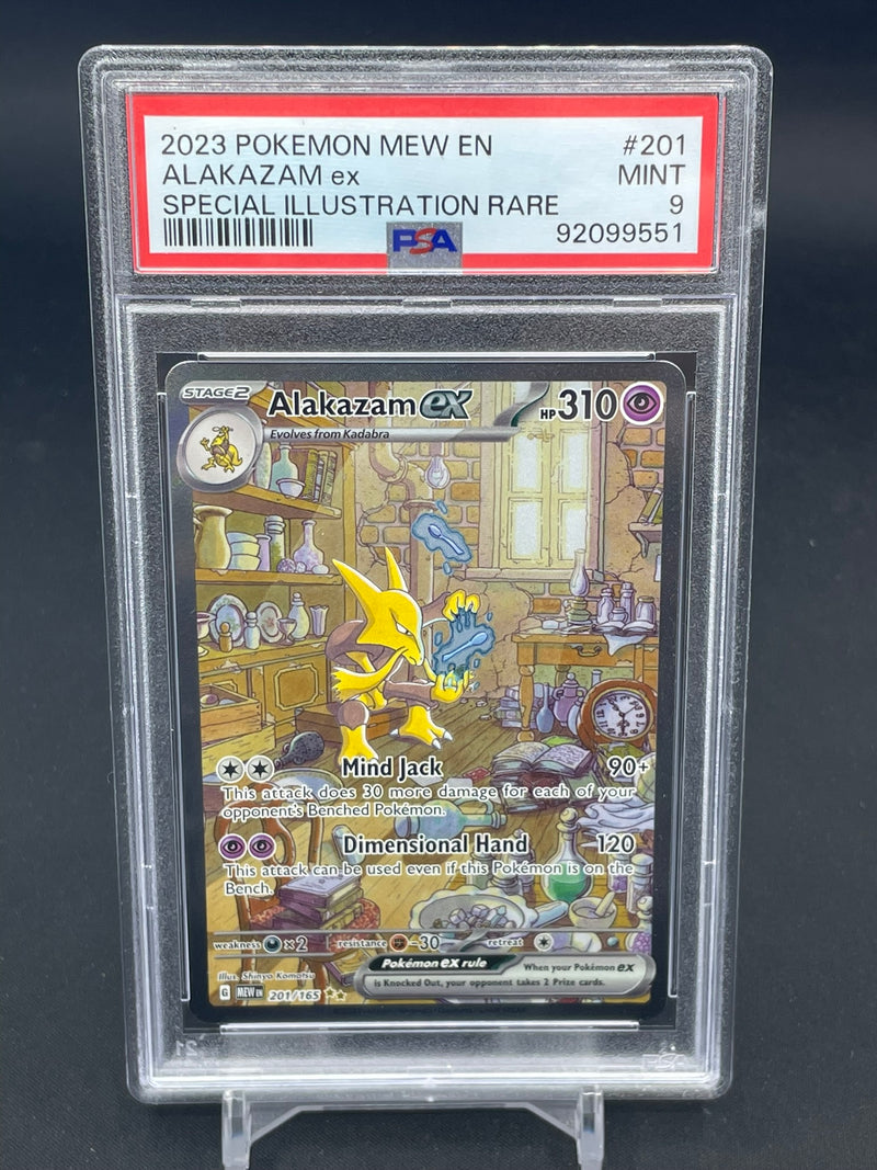 POKEMON - 151 - ALAKAZEM EX - SPECIAL ILLUSTRATION RARE -