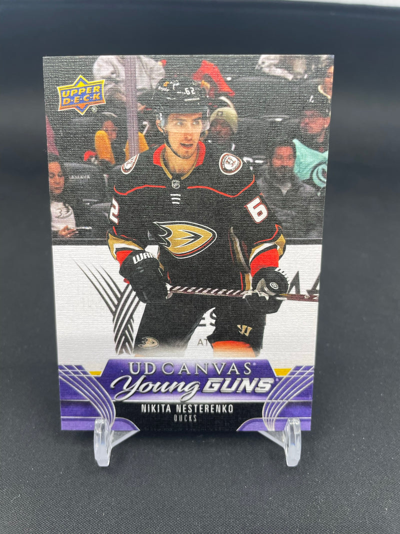2023 UPPER DECK SERIES ONE - UD CANVAS - YOUNG GUNS - N. NESTERENKO -