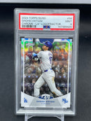 2024 TOPPS 50/50 - CHROME LA LOGOFRACTOR - S. OHTANI - #99 - #'D/50 - PSA 9