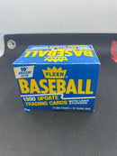 1990 FLEER UPDATE BASEBALL - COMPLETE SET - 22 STICKERS & 132 CARDS