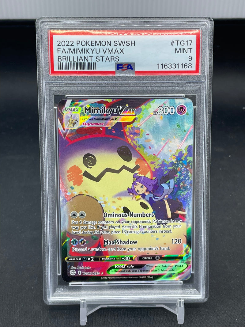 POKEMON - BRILLIANT STARS - MIMIKYU VMAX - FULL ART -