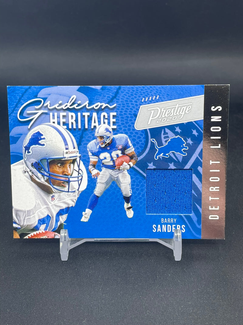 2020 PANINI PRESTIGE - GRIDIRON HERITAGE - B. SANDERS -