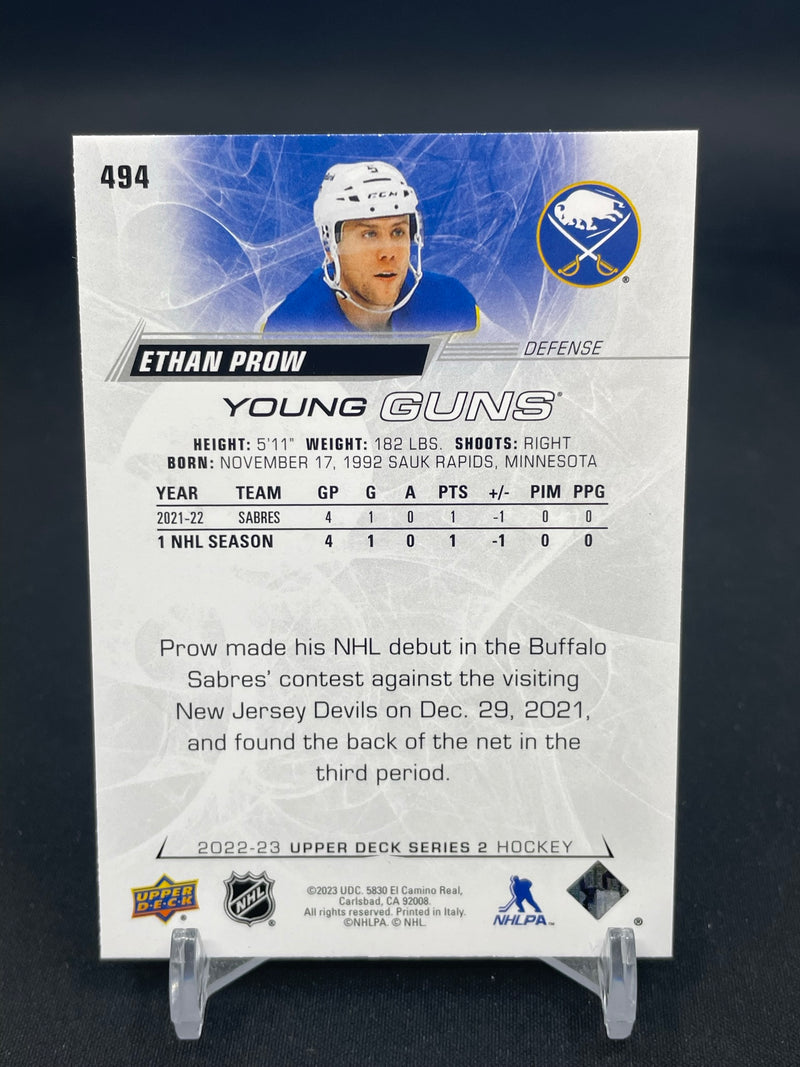 2022 UPPER DECK SERIES TWO - YOUNG GUNS - E. PROW -