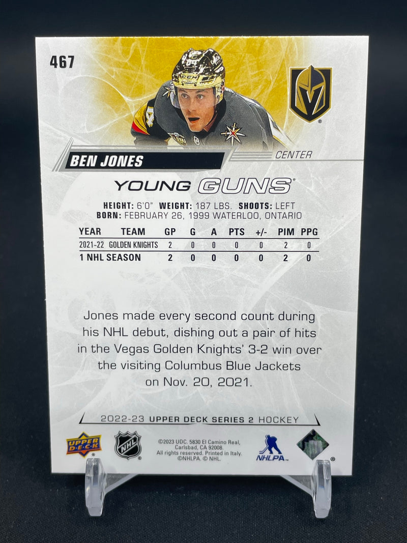 2022 UPPER DECK SERIES TWO - YOUNG GUNS - B. JONES -