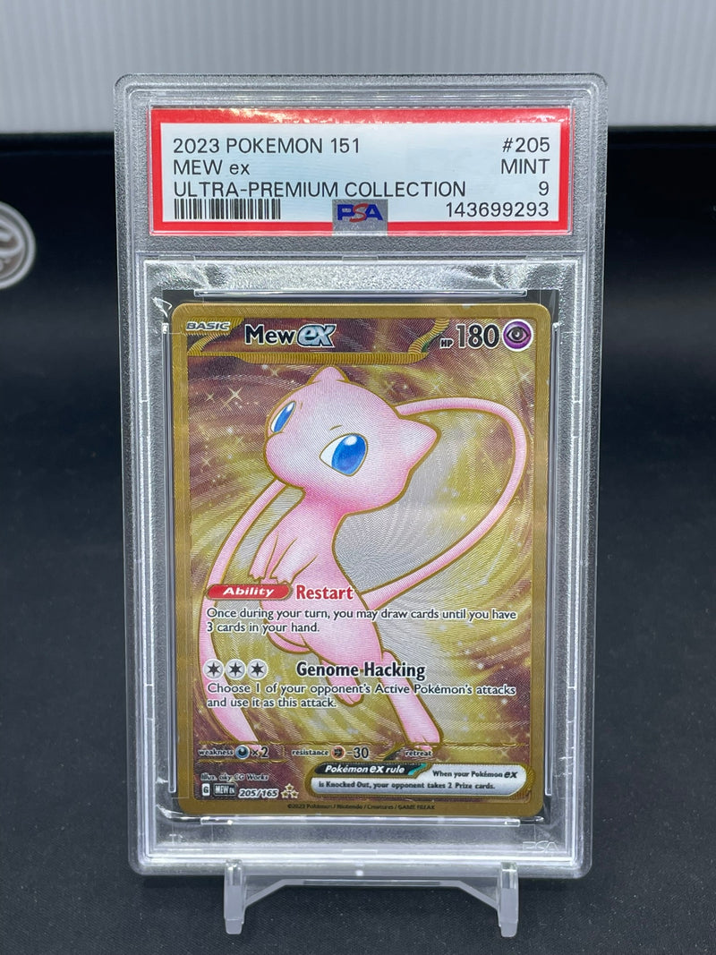 POKEMON - 151 PROMO - MEW EX - METAL FULL ART -