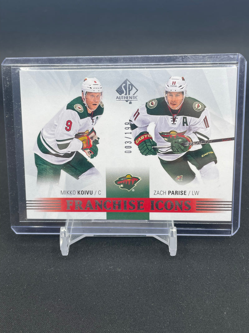 2015 UPPER DECK SP AUTHENTIC - FRANCHISE ICONS - SELECT YOUR CARD -