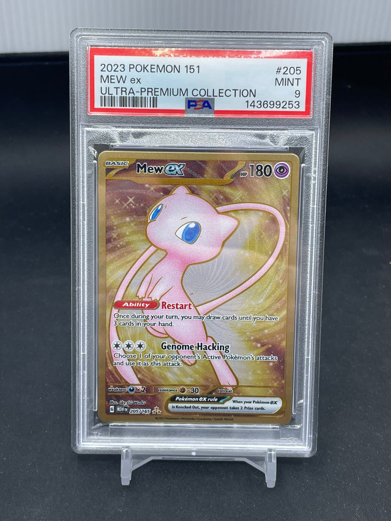 POKEMON - 151 PROMO - MEW EX - METAL FULL ART -