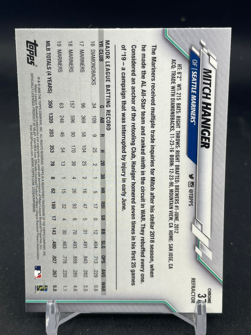 2020 TOPPS CHROME - SEPIA REFRACTOR - SINGLES - SELECT YOUR PLAYER