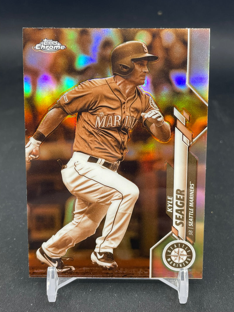 2020 TOPPS CHROME - SEPIA REFRACTOR - SINGLES - SELECT YOUR PLAYER