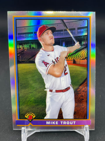 2021 TOPPS BOWMAN CHROME - M. TROUT - #91B-MT