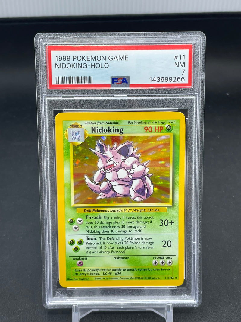 POKEMON - BASE SET - NIDOKING - HOLO -