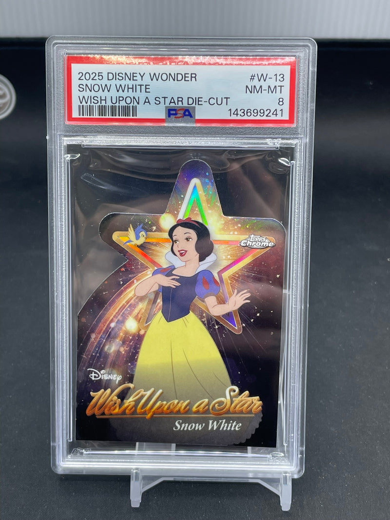 2025 TOPPS CHROME DISNEY WONDER - WISH UPON A STAR DIE-CUT - SNOW WHITE -