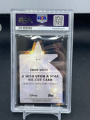 2025 TOPPS CHROME DISNEY WONDER - WISH UPON A STAR DIE-CUT - SNOW WHITE -