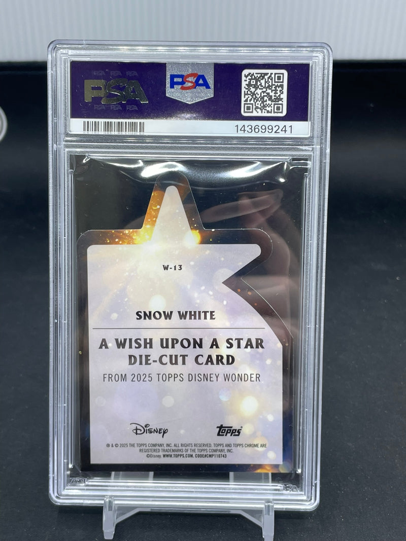 2025 TOPPS CHROME DISNEY WONDER - WISH UPON A STAR DIE-CUT - SNOW WHITE -