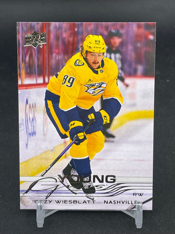 2025 UPPER DECK SERIES ONE - YOUNG GUNS - O. WIESBLATT - #212 - RC
