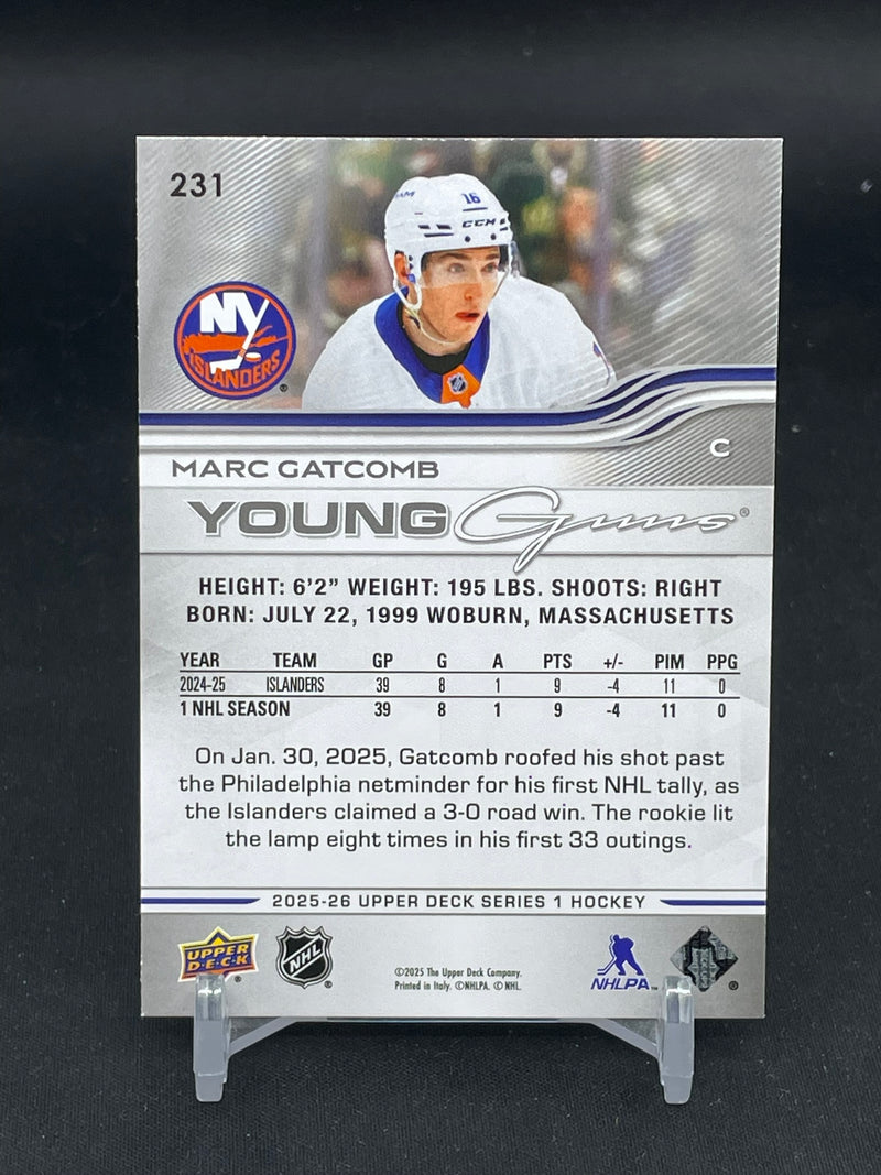2025 UPPER DECK SERIES ONE - YOUNG GUNS - M. GATCOMB -