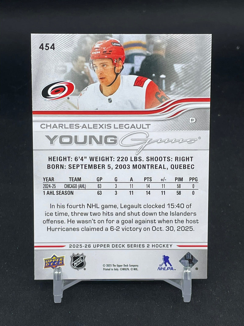 2025 UPPER DECK SERIES TWO - YOUNG GUNS - C. LEGAULT -