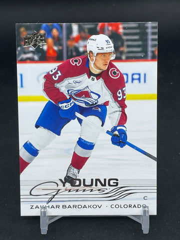 2025 UPPER DECK SERIES TWO - YOUNG GUNS - Z. BARDAKOV - #477 - RC