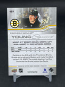 2025 UPPER DECK SERIES TWO - YOUNG GUNS - F. BRUNET -