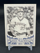 2015 TOPPS GYPSEY QUEEN - THE QUEENS THROWBACKS - M. TROUT -