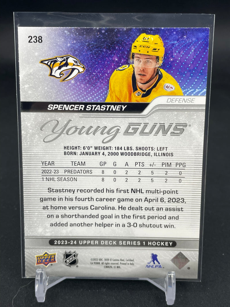 2023 UPPER DECK SERIES ONE - YOUNG GUNS - S. STASTNEY -